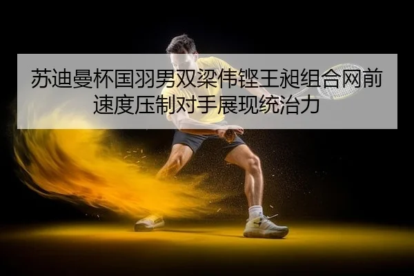 苏迪曼杯国羽男双梁伟铿王昶组合网前速度压制对手展现统治力